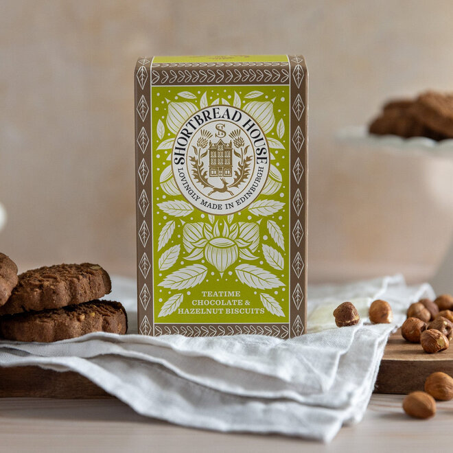 Shortbread House Teatime Chocolate & Hazelnut Biscuits 140g