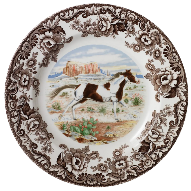 Woodland Dinner Plate (American Paint)