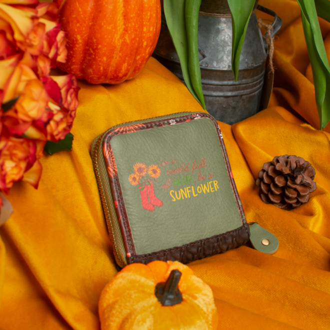 Flower Shop Amber Edition Square Wallet