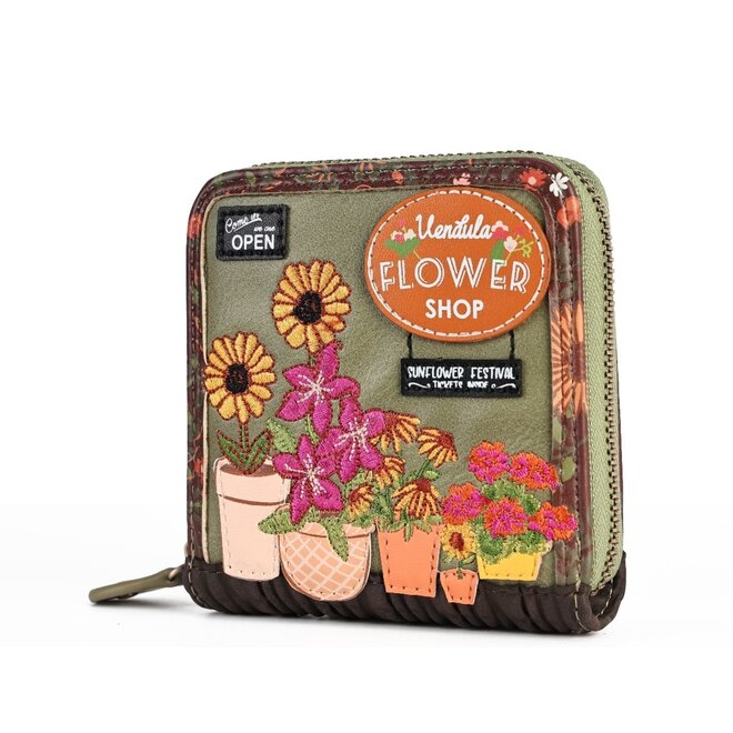 Flower Shop Amber Edition Square Wallet