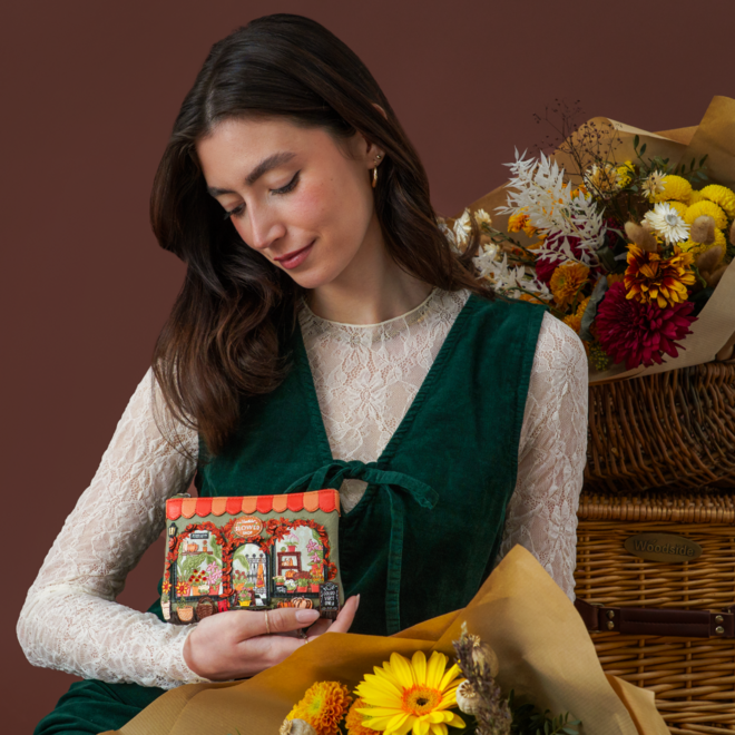 Flower Shop Amber Edition Zipper Coin Purse