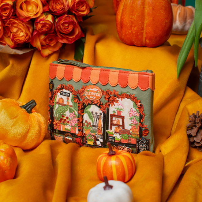 Flower Shop Amber Edition Zipper Coin Purse