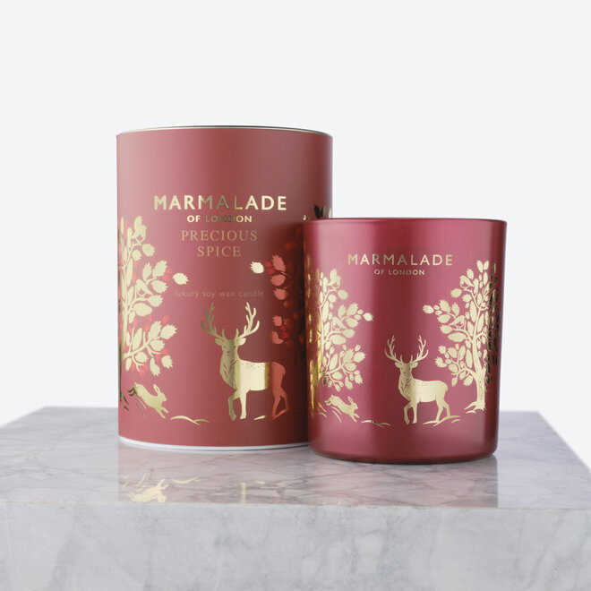 Precious Spice Glass Candle