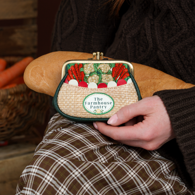 Farmhouse Pantry Clipper Coin Purse