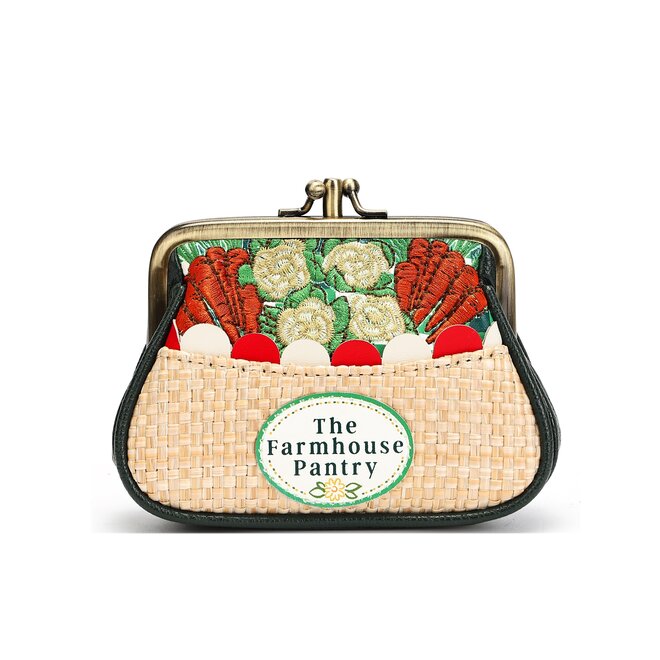 Farmhouse Pantry Clipper Coin Purse