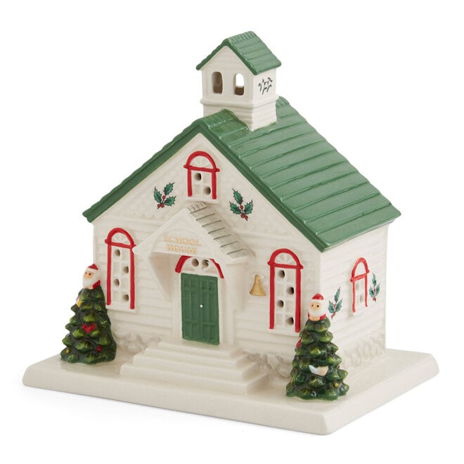 Christmas Tree Village LED School House