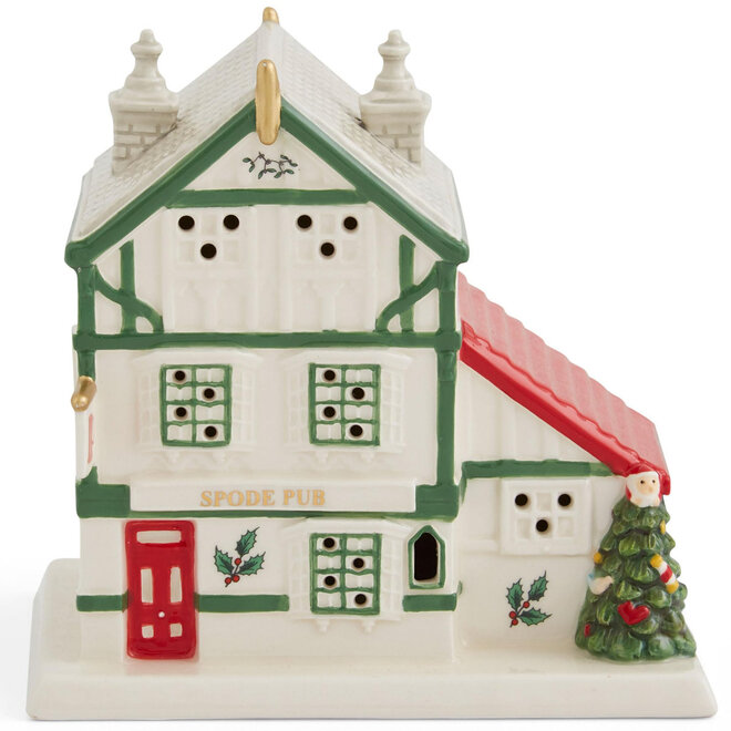 Christmas Tree Village LED Public House