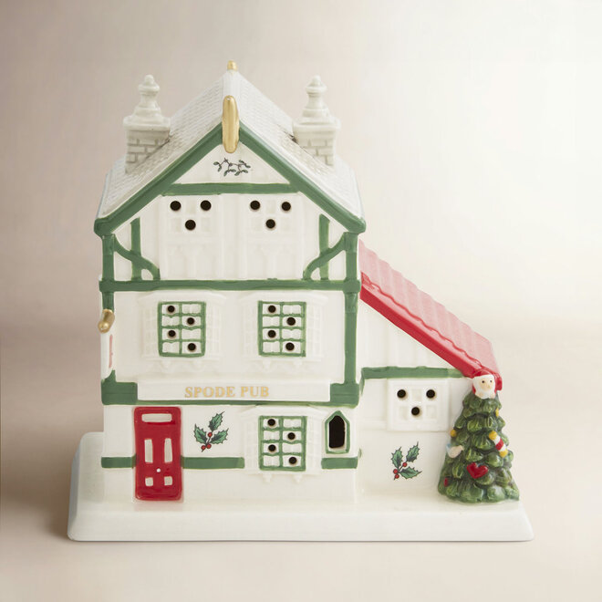 Christmas Tree Village LED Public House
