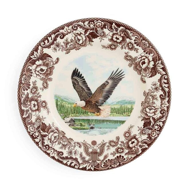 Woodland 250th Anniversary Dinner Plate (Eagle)