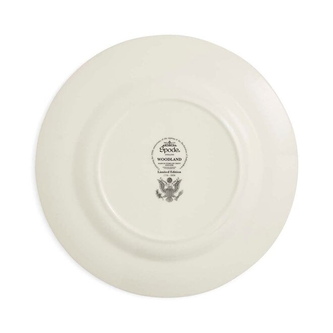 Woodland 250th Anniversary Dinner Plate (Eagle)