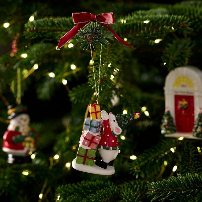 Christmas Tree Mouse Ornament