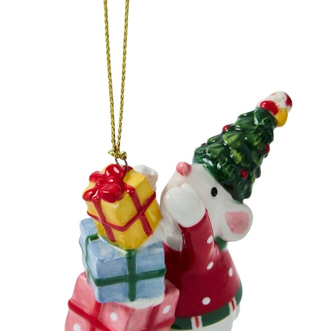 Christmas Tree Mouse Ornament