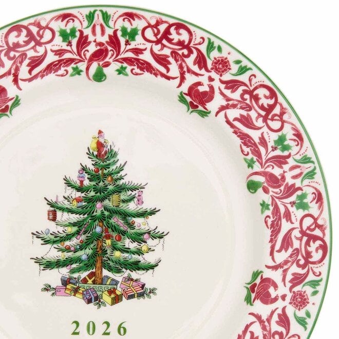 Christmas Tree 2026 Annual Salad Plate