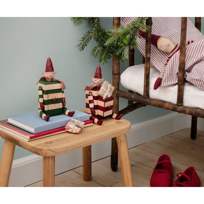 Elf with Drawer - Red