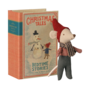 Christmas Mouse, Baby in Book