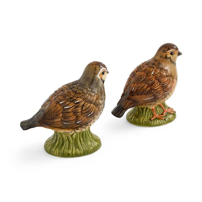 Woodland Salt & Pepper Shakers (Quail)