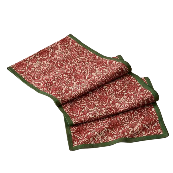 Morris & Co. Bluebell Table Runner