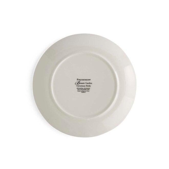 Botanic Garden Christmas Holly Bread Plate Set