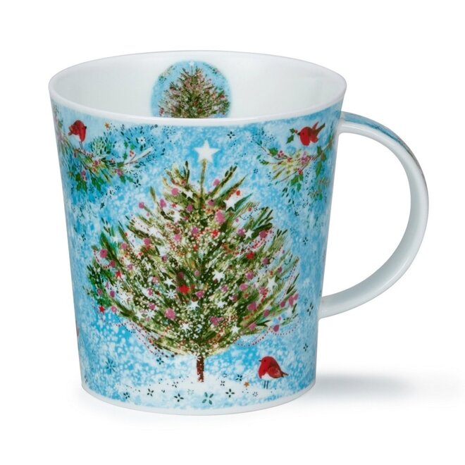Lomond Snowy Christmas Tree Mug