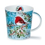 Lomond Snowy Christmas Robin Mug