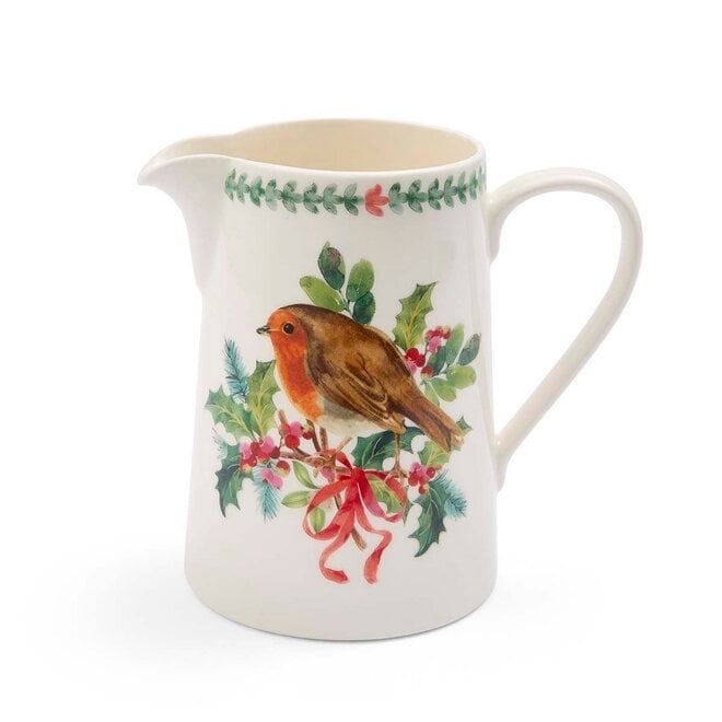 Botanic Garden Christmas Holly 1.5 Pint Bella Jug