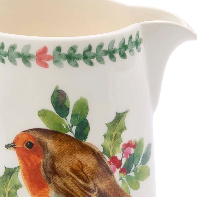 Botanic Garden Christmas Holly 1.5 Pint Bella Jug