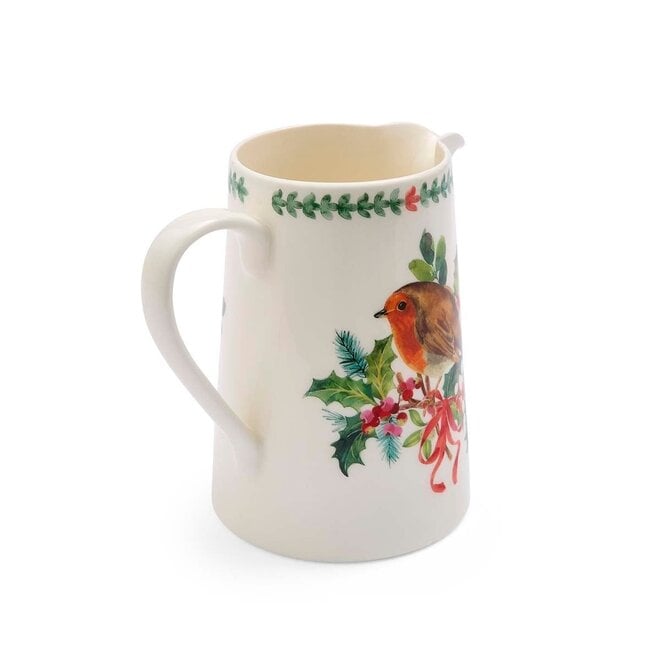 Botanic Garden Christmas Holly 1.5 Pint Bella Jug