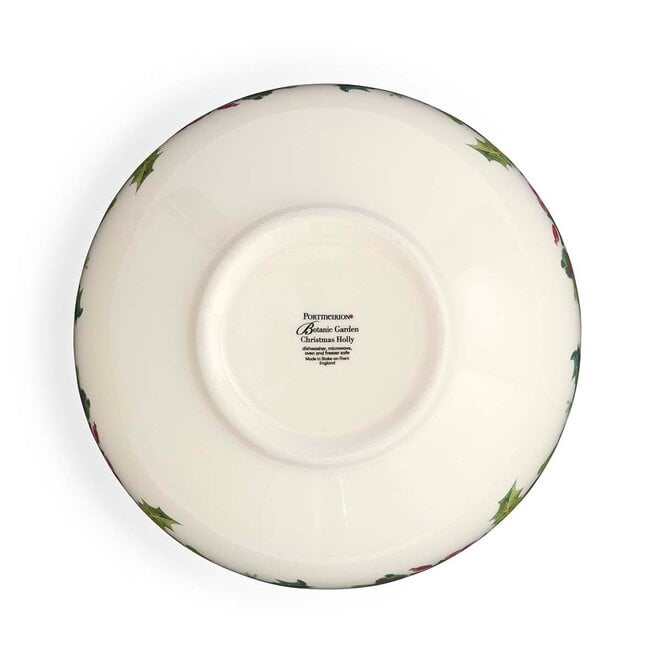 Botanic Garden Christmas Holly Salad Bowl