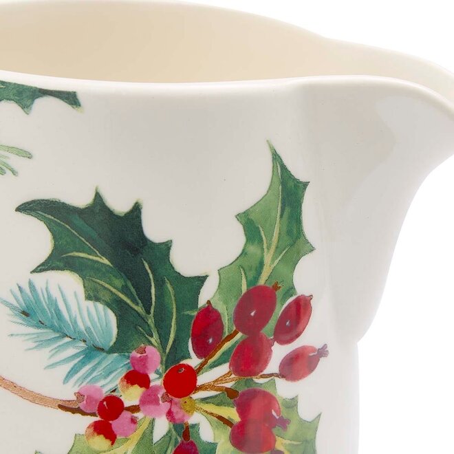 Botanic Garden Christmas Holly 3 Pint Bella Jug