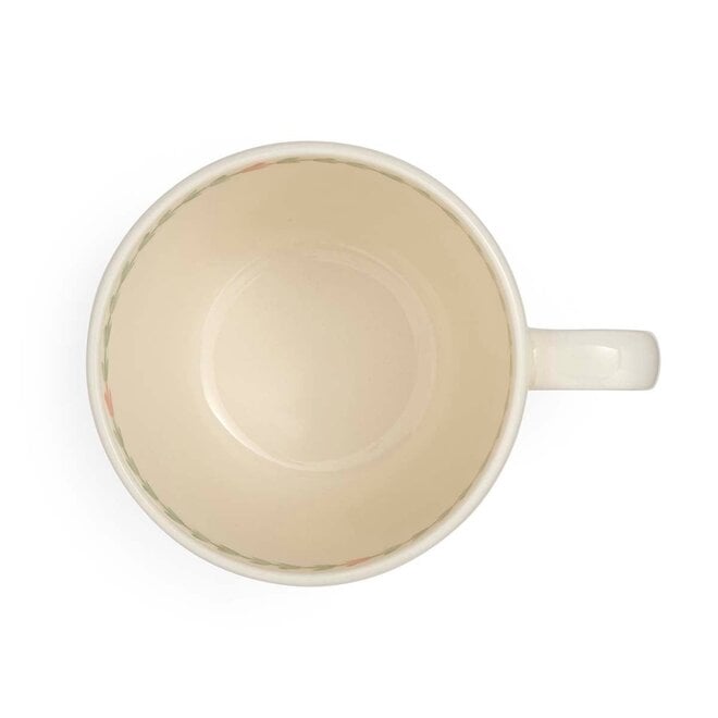 Botanic Garden Christmas Holly Latte Mug, Robin