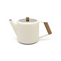 Boston Duet Design White Teapot