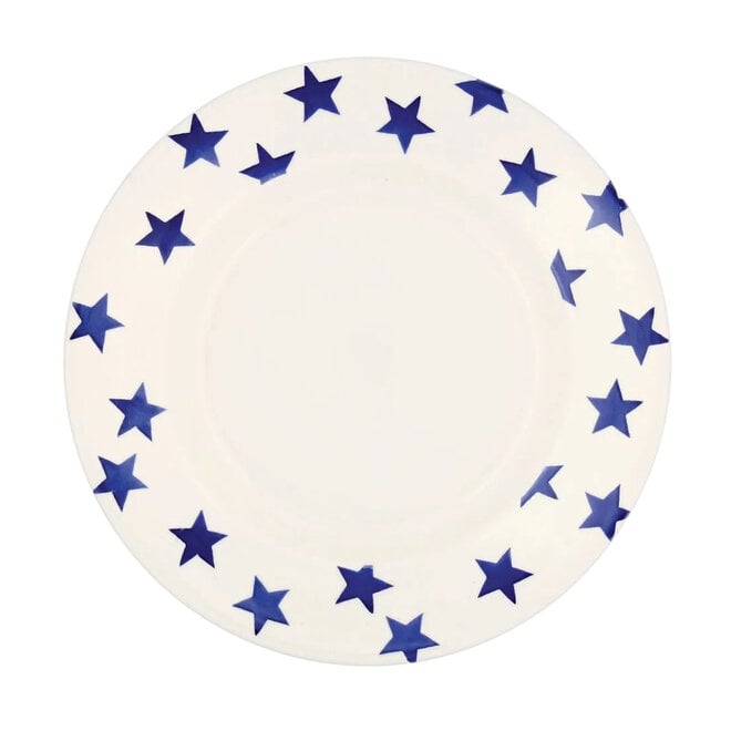 Blue Star Dinner Plate