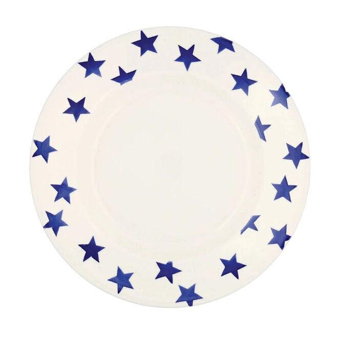 Blue Star Dinner Plate