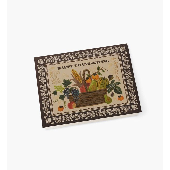 Harvest Thanksgiving Card