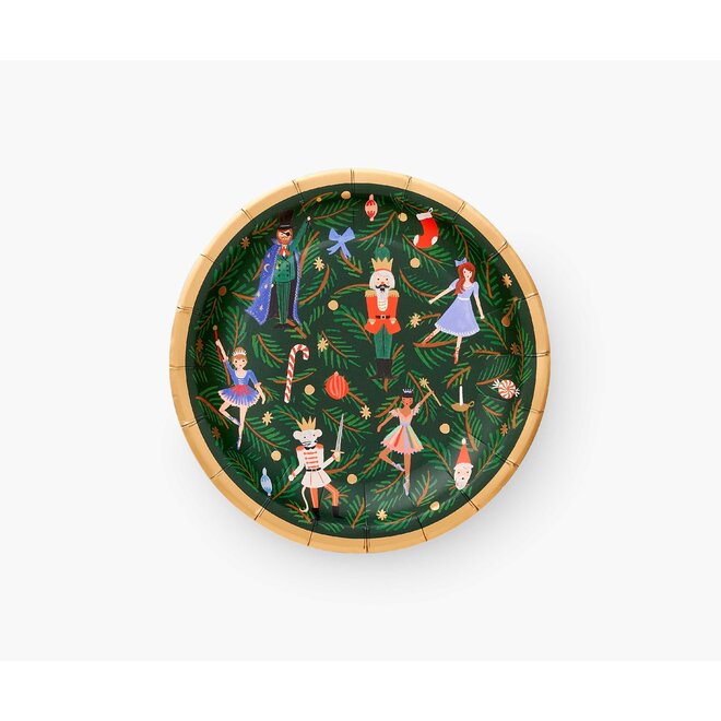 Nutcracker Small Paper Plates