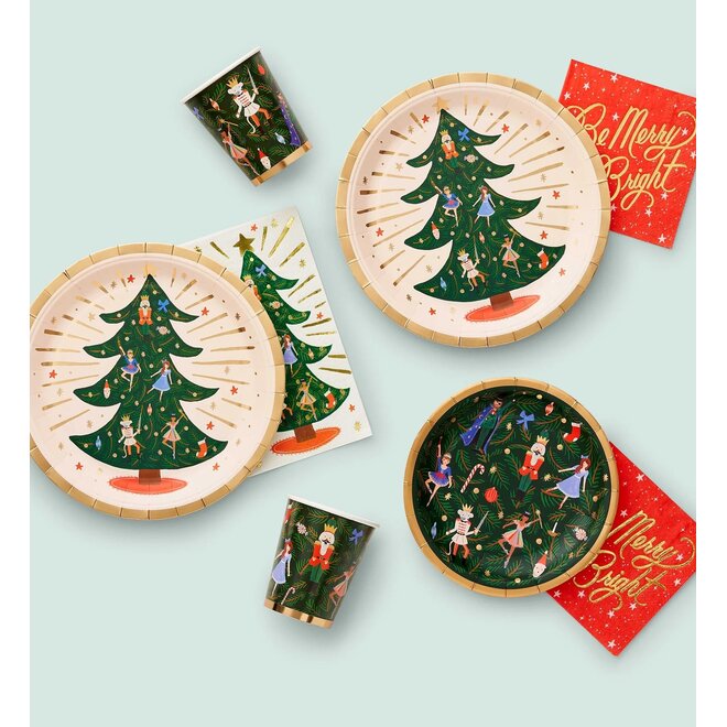 Nutcracker Small Paper Plates