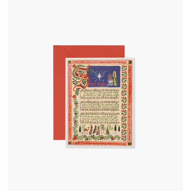 Silent Night Card