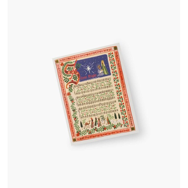 Silent Night Card