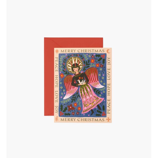 Lucia Angel Christmas Card