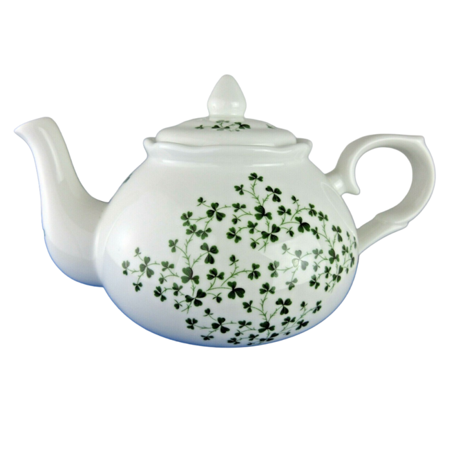 Adderley Ceramics Shamrock Teapot