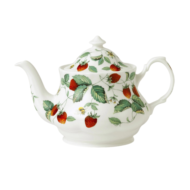Alpine Strawberry Teapot