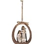 Wooden Nativity Ornament