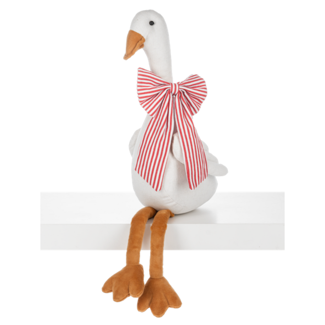 Christmas Goose Shelf Sitter