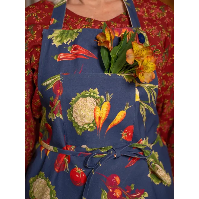 Farm Fresh Chef Apron - Navy