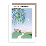 Bench Outlook Sympathy Card