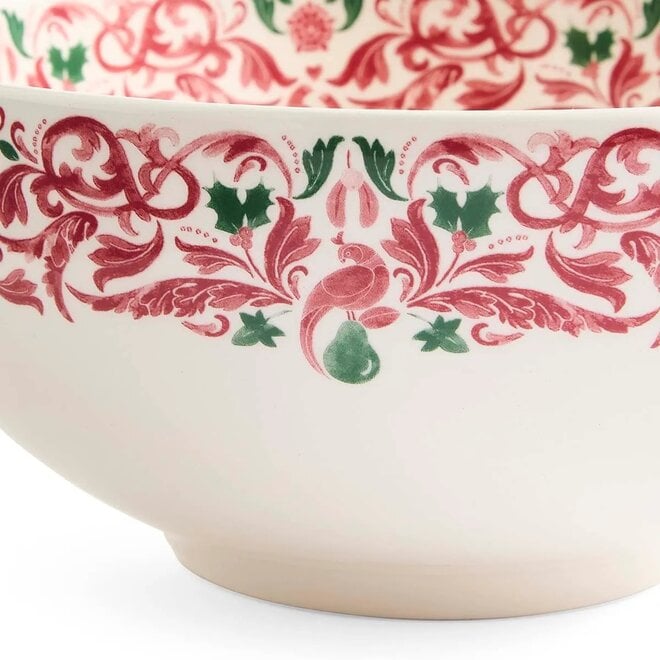Christmas Tree Yuletide Salad Serving Bowl