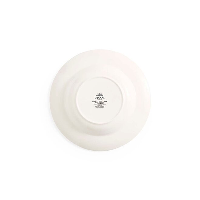 Christmas Tree Yuletide Soup Plate