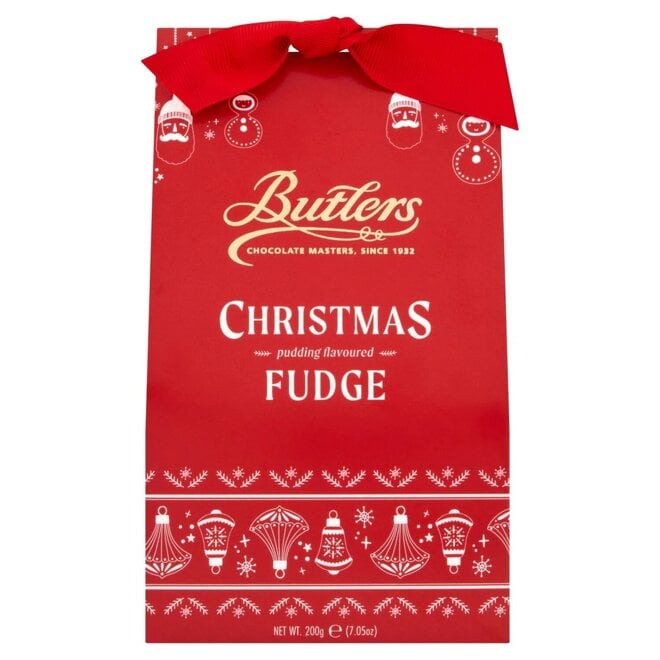 Butlers Christmas Pudding Fudge 200g