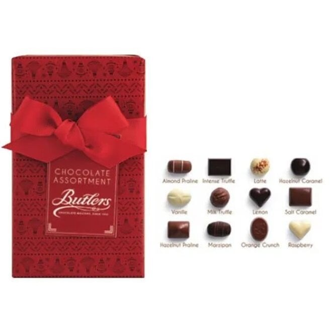 Butlers Red Gift Wrapped Ballotin 170g