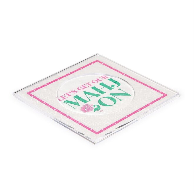 Clear Cocktail Coasters
